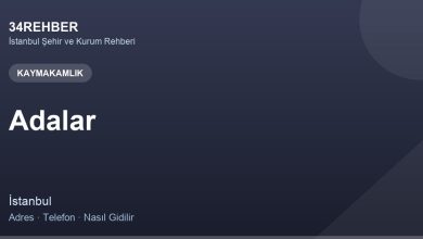 Adalar Kaymakamlik — 34rehber