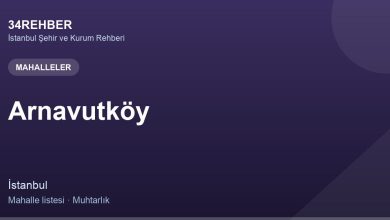 Arnavutköy Mahalleler — 34rehber