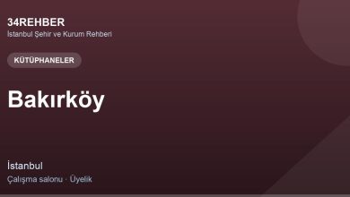 Bakırköy Kütüphaneler — 34rehber