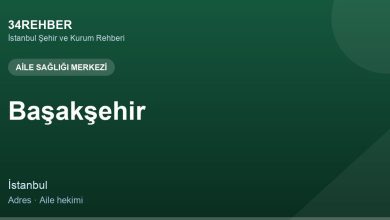 Başakşehir Ai̇le sağliği merkezi̇ — 34rehber