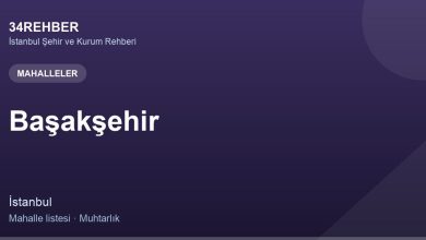 Başakşehir Mahalleler — 34rehber