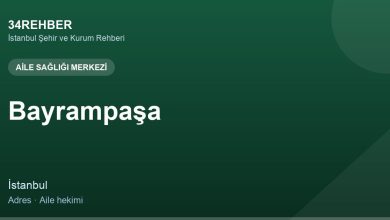 Bayrampaşa Ai̇le sağliği merkezi̇ — 34rehber
