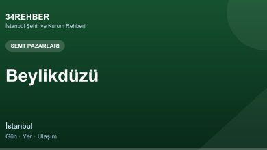 Beylikdüzü Semt pazarlari — 34rehber