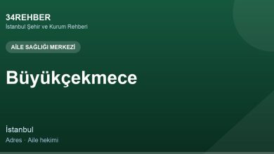 Büyükçekmece Ai̇le sağliği merkezi̇ — 34rehber