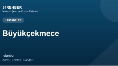 Büyükçekmece Hastaneler — 34rehber