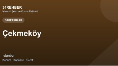 Çekmeköy Otoparklar — 34rehber