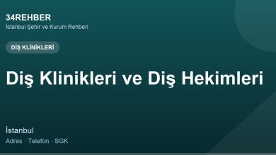 Diş Klinikleri ve Diş Hekimleri Di̇ş kli̇ni̇kleri̇ — 34rehber