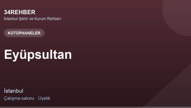 Eyüpsultan Kütüphaneler — 34rehber