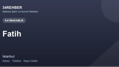 Fatih Kaymakamlik — 34rehber