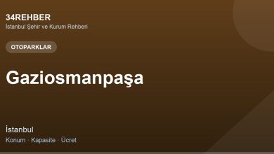 Gaziosmanpaşa Otoparklar — 34rehber