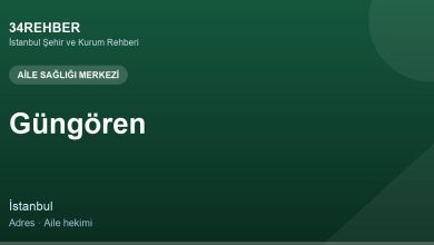 Güngören Ai̇le sağliği merkezi̇ — 34rehber