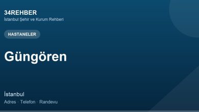 Güngören Hastaneler — 34rehber