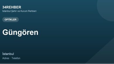 Güngören Opti̇kler — 34rehber