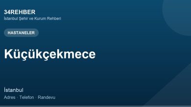 Küçükçekmece Hastaneler — 34rehber