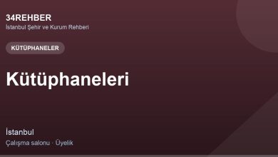 Kütüphaneleri Kütüphaneler — 34rehber