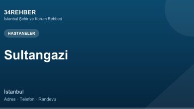 Sultangazi Hastaneler — 34rehber