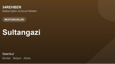 Sultangazi Muhtarliklar — 34rehber