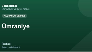 Ümraniye Ai̇le sağliği merkezi̇ — 34rehber