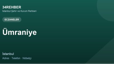Ümraniye Eczaneler — 34rehber