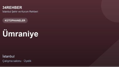 Ümraniye Kütüphaneler — 34rehber