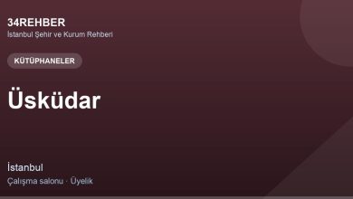 Üsküdar Kütüphaneler — 34rehber