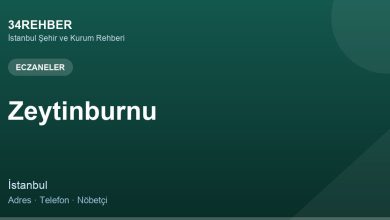 Zeytinburnu Eczaneler — 34rehber